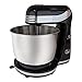 Quest Stand Mixers / 6 Speeds / 3 Litre / Stainless Steel Bowl / Accessories Included / Ideal for Baking (3L, Black)…
