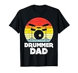 Photo Gallery drummer dad sunset retro drumming musician papa men gift maglietta Photo Gallery drummer dad sunset retro drumming musician papa men gift maglietta