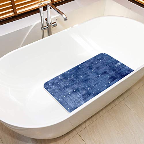 Tapis de bain antidérapant Bennigiry 68x37 cm pour baignoire - 6