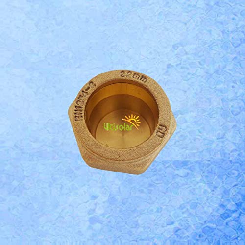 15mm Compression Fitting End Cap for 15mm Outer Diameter Copper Pipe