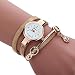 Women Watch,SMTSMT Women's Cute Metal Strap Watch-Gold