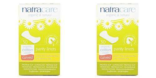 - Natracare Natural Panty Liners Curved | 30s | - SUPER SAVER - SAVE MONEY by Bodywise Uk Ltd