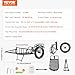 VEVOR Bike Cargo Trailer, 70 lbs Load Capacity, Compact Storage & Quick Release Structure with Universal Hitch, 20