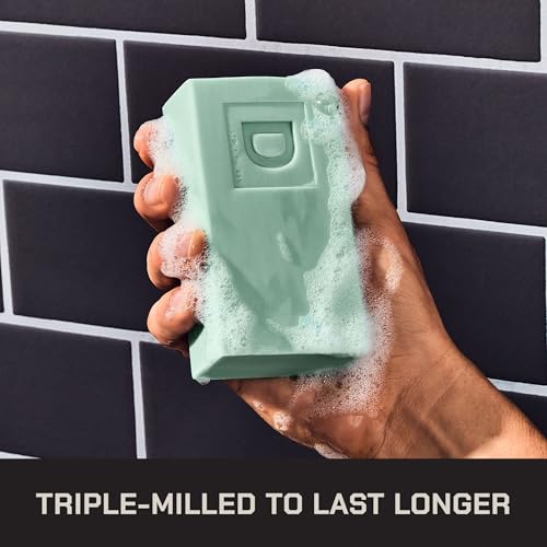 Image of Duke Cannon Seawolf Big Brick of Soap for Men - 10 oz | Coastal Air + Citrus Scent - Triple-Milled Men's Bar Soap - Deep-Cleansing Bath Bar