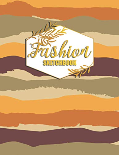 Fashion Sketchbook: Fashion Design Portfolio for Artists and Designers for fashion school students (Men Figure)