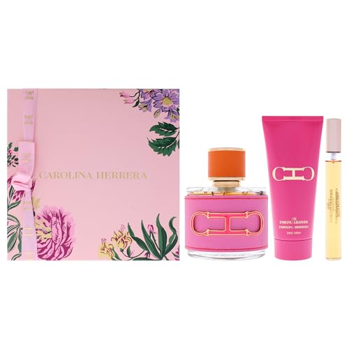 Catálogo para Comprar On-line Perfume Ch Leau disponible en línea. 36 CH Insignia Leather by Carolina Herrera for Women - 3 Pc Gift Set 3.4oz EDP Spray, 0.34oz EDP Spray (Mini), 3.4oz Body Lotion