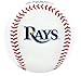 Rawlings | MLB Team Logo Baseball | Tampa Bay Rays | Official | White