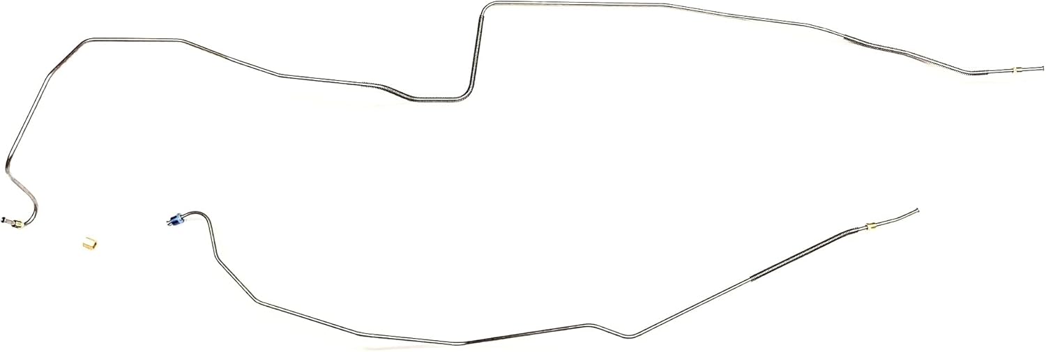 Front To Rear Brake Lines - Fits 69 Camaro/Firebird - Stainless - The Stop Shop