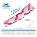 Meaudiwes Women's Tattoo Cover Up Sun Protection Arm Sleeves Fashion Cooling Sleeve Breast Cancer Ribbons Awareness Pink