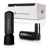 ACETECH Predator MKII Tracer Unit Glow in Dark, Shake and Wake, Airsoft Gun 14mm CCW or Negative 11mm CW Positive Pistol Rifle Adapted ACETECH Predator MKII Tracer Unit Glow in Dark, Shake and Wake, Airsoft Gun 14mm CCW or Negative 11mm CW Positive Pistol Rifle Adapted