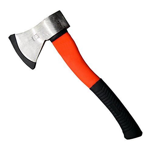 Accetta manico in fibra vetro 600gr lama acciaio attrezzi carpentiere ACETP0600