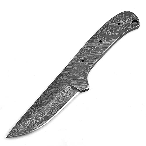 Coldland Knives NBB01 Coldland Damascus Steel Knife Blanks Blade cover