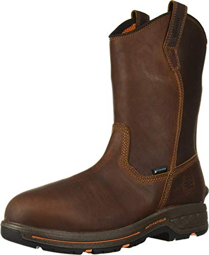 Image of Timberland PRO Helix, Men's, Brown, Comp Toe, EH, WP, Pull On, Work Boot