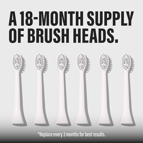 Spotlight Oral Care Sonic Toothbrush - Dentist-Created Electric Toothbrush for Professional Cleaning & Whiter Teeth - 70-Day Battery Life, 3 Cleaning Modes & 6 Brush Heads Included (18-Month Supply) - Image 6