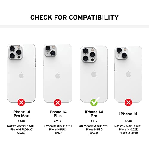 UAG Designed for iPhone 14 Pro Glass Screen Protector Shield Plus 6.1" Premium Double 9H Strengthened Tempered Glass Ultra-Clear HD - Image 2