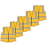 Hecho de poliéster de alta visibilidad, transpirable y duradero.