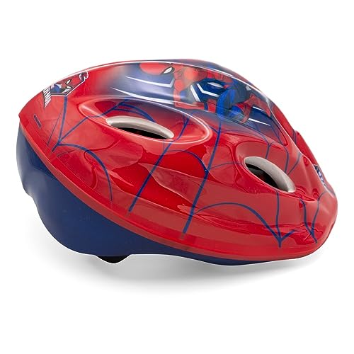 Casco infantil Spiderman multicolor para bicicleta de niño de 52 a 56 cm 4