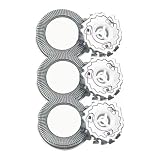 3 Pezzi Di Testina Di Ricambio For Rasoio, Compatibile Con Philips, HQ3 HQ4 HQ55 HQ6861 HQ6863 HQ6868 HQ6874 HQ6879 HQ6900 HQ6920 HQ6940 6970 HQ6990, Sostituisci La Testina Del Rasoio