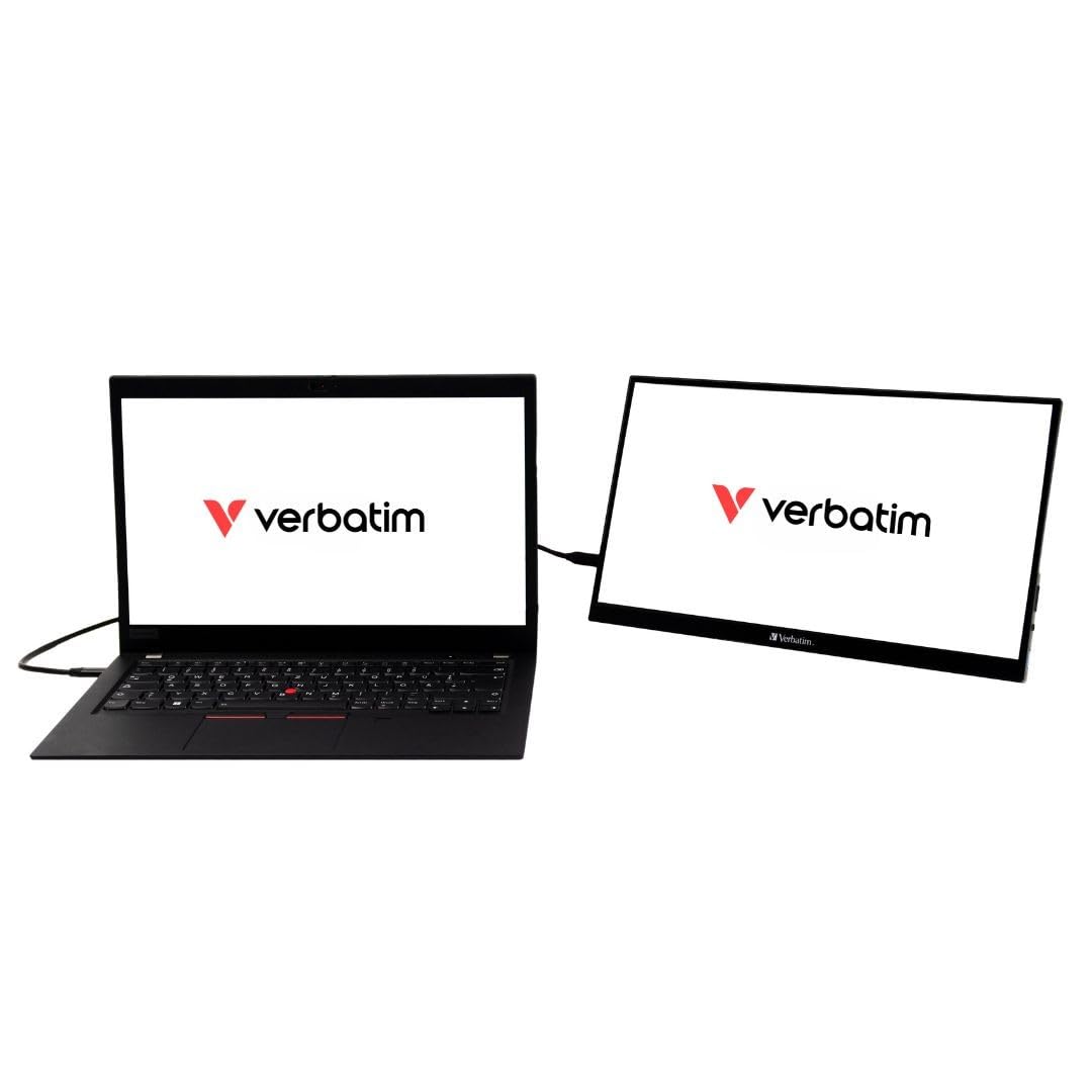 Verbatim 49590 Monitor Pc 35,6 Cm [14] 1920 X 1080 Pixel Full Hd Lcd Nero (verbatim PM-14 Portable Monitor 14? Full Hd 1080p)