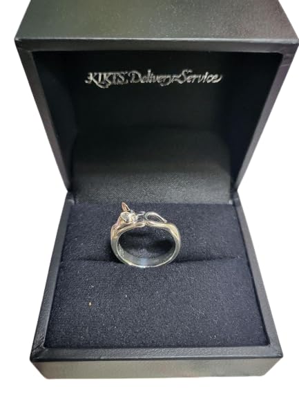 Amazon.co.jp: ジブリ美術館限定 ジジ シルバーリング 12号 魔女の