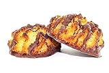 Jennies Organic Coconut Macaroons - 10/.75 oz. (2 Count) - Gluten Free, Kosher, Peanut Free, Dairy Free - Chocolate Drizzle
