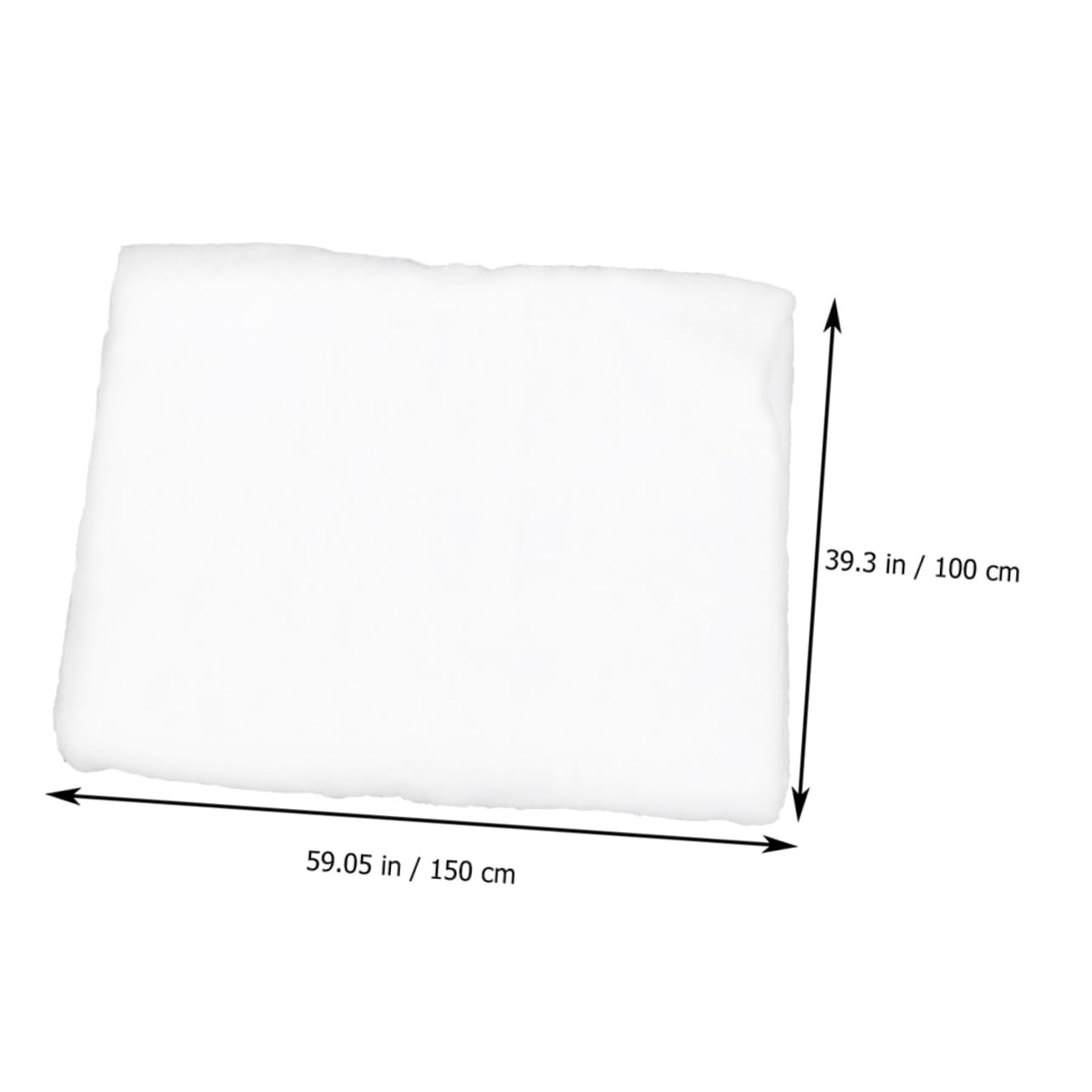 Anneome Decor 2 Pack Faux Snow Blanket Christmas Scene Blanket for Indoor Safe for Boys and Girls DIY Craft Material