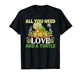 All You Need Is Love And A Turtle Pet Gift Cute