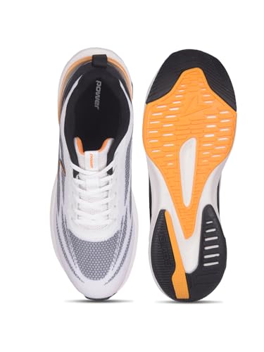 Image of Power Men's Oxford Sports Shoes - White 6 (UK)