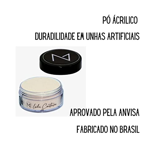 Pó Acrílico Nude 75 Construção 15g Majestic Nails