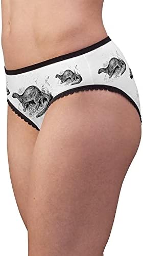 SpreadPassion Jaguarundi Panties,Jaguarundi Underwear, Briefs, Cotton Briefs, Funny Underwear, Panties For Women