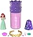 Mattel Disney Princess Toys, Small Doll Surprise, Royal Color Reveal, 6 Surprises Include Doll, Bracelet & 4 Pieces, Princess or Villain Series (Dolls May Vary)