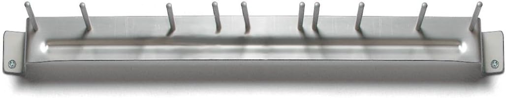 SPARTA 4073509 Spectrum Aluminum Brush Rack, 17" Long For Storage, 17 Inches, Green