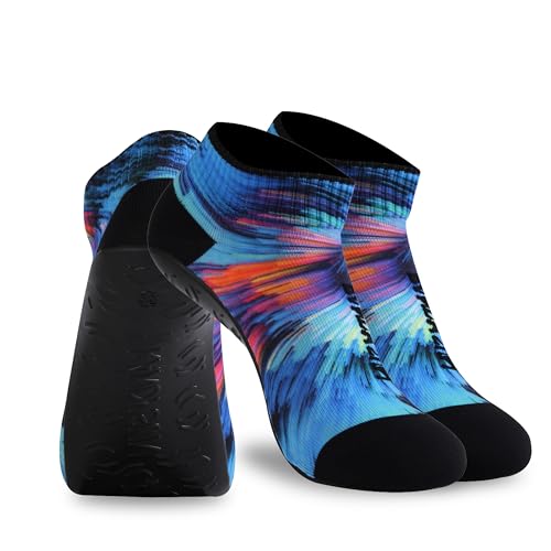 Image of RANDY SUN Barefoot Quick-Dry Sand Beach Socks, Breathable Seamless Yoga Sock With TPE Sole