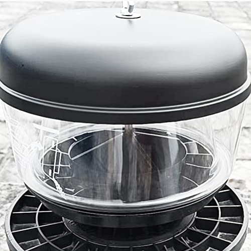 Pvczool Universeller Zyklonfilter, 8,9 cm (3,5 ), Vorreinigerkopf, Eingang für Ram, Sandbecher