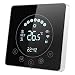 Produktbild SWAREY Thermostat Fußbodenheizung mit LCD Touchscreen, Programmierbarer, APP Steuerung, WiFi Raumthermostat für Elektrische Fußbodenheizung Kompatibel Alexa Google Home, 110~240V 16A, Schwarz
