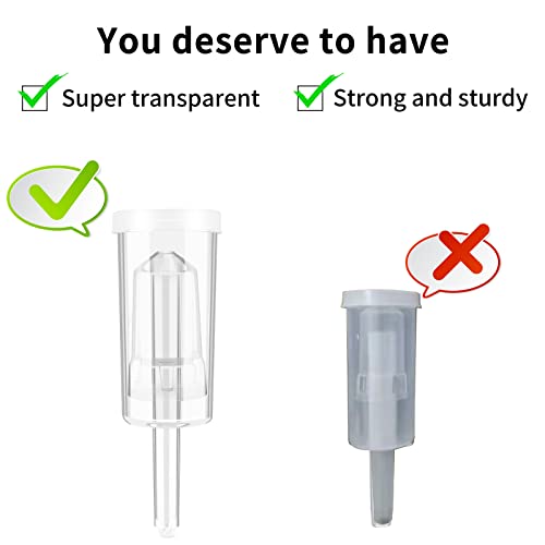 Airlocks For Fermenting, Brewing Supplies, Super Transparent Upgraded Version Of 5 Fermentation Airlock 20 Airlock Grommets, Used For Brewing Wine, Beer, Sauerkraut, Pickles, Etc #TOP3