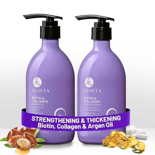 Luseta Biotin Shampoo and Conditioner for Hair - Thickening Shampoo
