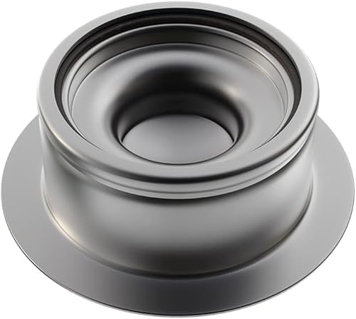 Miniatura 3 de Brida de fregadero para eliminación de basura y tapón de fregadero de acero inoxidable, ajuste universal de 3-12 pulgadas, aberturas de drenaje