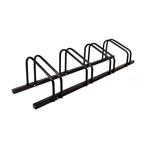 KARAT Fahrradständer für 4 Fahrräder Bodenparker mit Reifenbreiten bis...