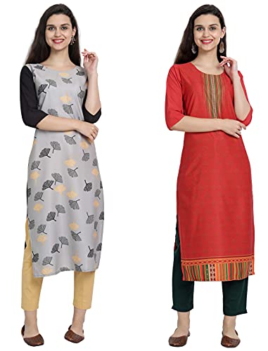 Image of Women's Crepe Regular Kurta