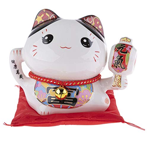 EMBLEME PORTA Felicità GIAPPONESE - Questa statuetta rappresenta il famoso Maneki Neko, il 