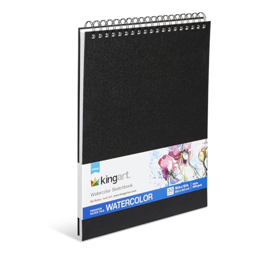 Carnet de croquis aquarelle à feuilles perforées et papier épais 300g
