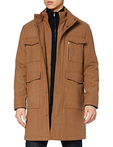 Find. Giacca Utility Uomo, Beige (Camel), M