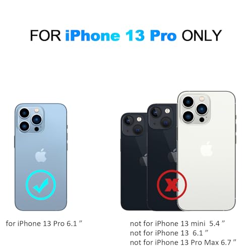 Coque iPhone 13 Pro antichoc avec fente pour carte cachée et robuste - 7