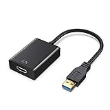 video 8 hi8 adapterkassette ➤ 【Plug & Play】 - Eingebautes Laufwerk, keine CD-ROM, der USB 3.0-zu-HDMI-Adapter erfordert kein externes Netzteil, ist einfach zu bedienen, Plug and Play.