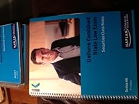 Kaplan Series 66 Securities Class Notes Uniform Combined State Law Exam 1427743886 Book Cover