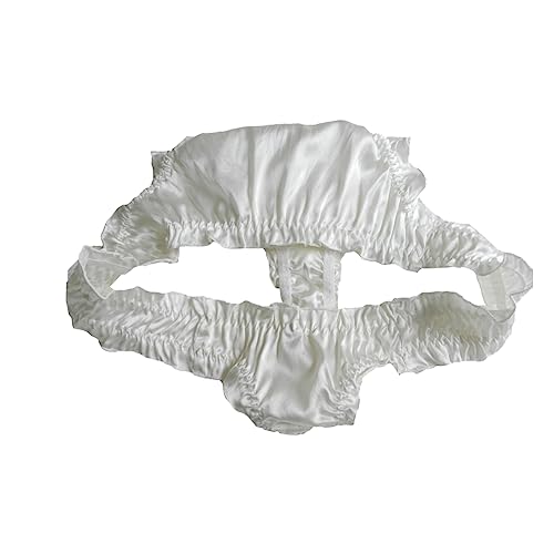 Men's Silk Panties Thongs Sissy Panties Bikini Briefs Crossdress Lingerie3