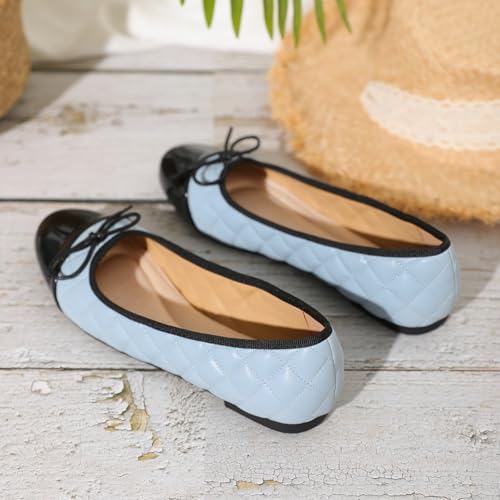 Women’s Flats Comfortable Dressy Ballet Flats Shoes for Casual Bow Formal Flats Loafers for Women4