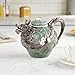 Blue Sky Ceramic Dragon Teapot, 10 x 7 x 7