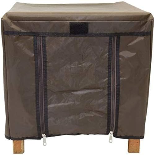 BUNNY BUSINESS Wooden Hide House Rabbit hutch Shelter Run Hide Protective Waterproof Cover - 50 x 42 x 43cm (Cover)